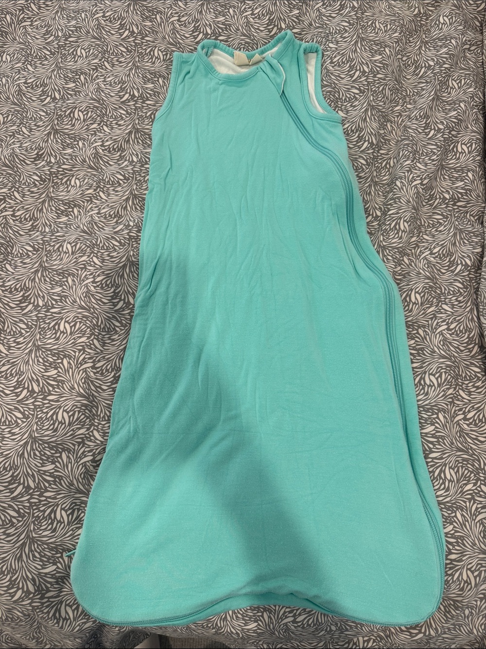 Kyte BABY Aqua Sleeveless Sleep Sack Tank 0-6 months .5 tog
